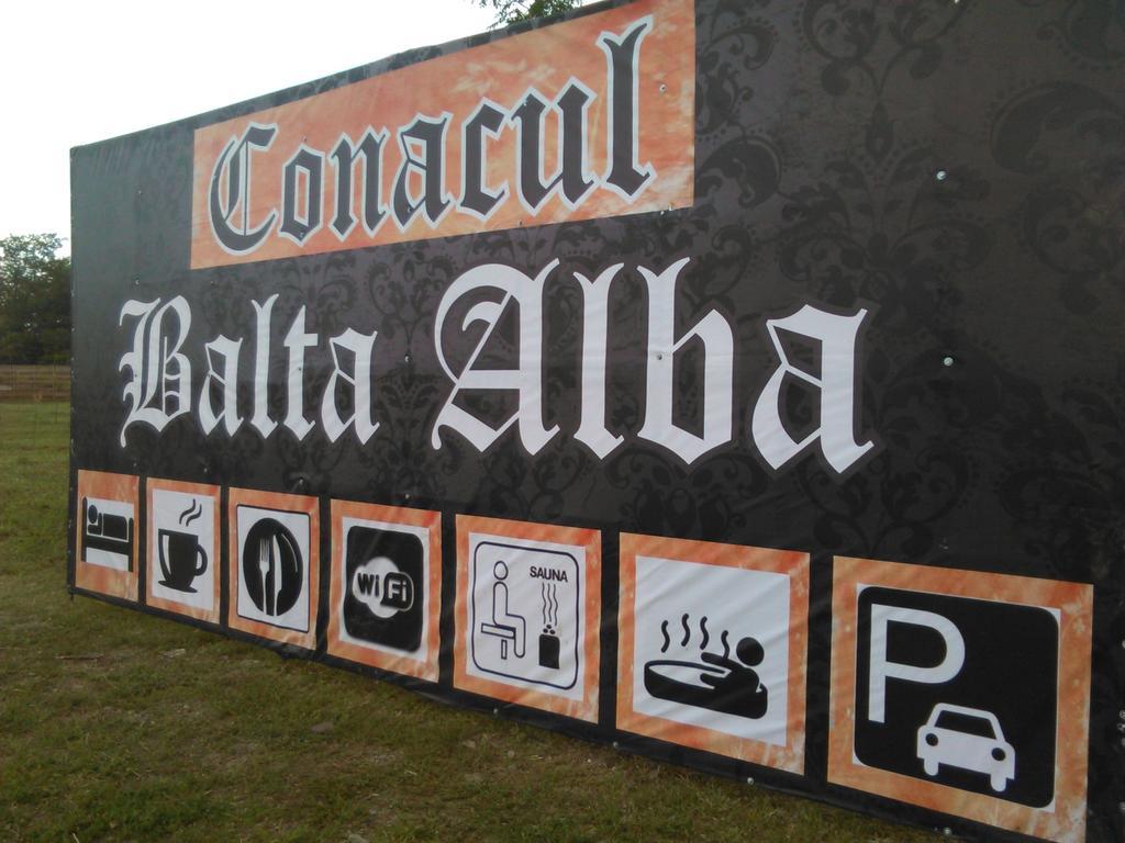 Conacul Balta Alba Hotel Exterior foto